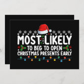 Invitation Les Plus Susceptibles De mendier D'Ouvrir Les Prés (Devant / Derrière)