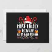 Invitation Les Plus Susceptibles D'Envelopper Des Cadeaux Der (Devant)