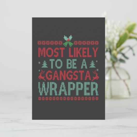 Invitation Les plus susceptibles d'être un Wrapper Gangsta Fu (Debout devant)