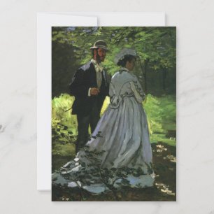 Invitation Les Promeneurs, alias Les Flâneurs par Claude Mone