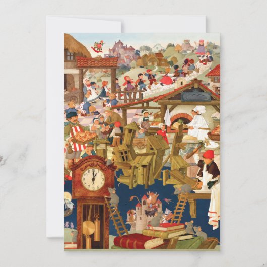 Invitation Les rimes préférées des infirmières (Devant)