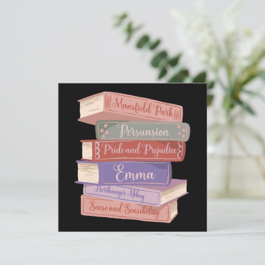 Invitation Les romans de Jane Austen V (Debout devant)