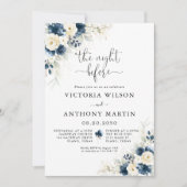 Invitation Les Roses Bleues et Blanches de la Marine La veill (Devant)