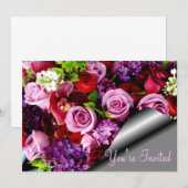 Invitation Les roses sont pour toujours_ (Devant / Derrière)