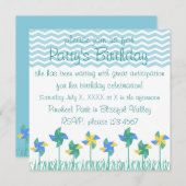 Invitation Les roues du parc (Devant / Derrière)