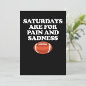 Invitation Les Samedi Sont Pour La Douleur Et La Tristesse Fo (Debout devant)