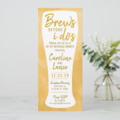 Invitation Les seins avant que je ne sois co-Ed Wedding showe (Debout devant)