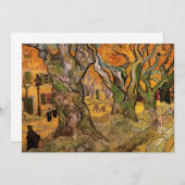 Invitation Les sens de la route par Vincent van Gogh (Devant / Derrière)