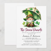 Invitation Les Sept Nains (Devant / Derrière)