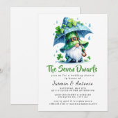 Invitation Les Sept Nains (Devant / Derrière)