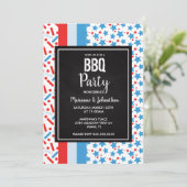 Invitation Les stars du jour commémoratif arrosent la fête de (Debout devant)