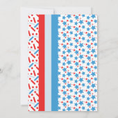 Invitation Les stars du jour commémoratif arrosent la fête de (Dos)