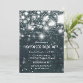 Invitation Les stars du réveillon du Nouvel An des Damas bleu (Debout devant)