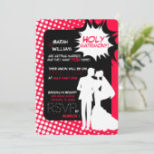 Invitation Les superpuissances du mariage ! (Debout devant)