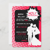 Invitation Les superpuissances du mariage ! (Devant)