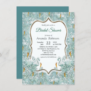 Invitation Les tons pastel doux de Sage Green