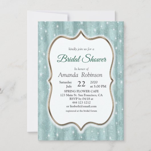Invitation Les tons pastel doux de Sage Green (Devant)