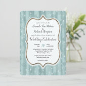 Invitation Les tons pastel doux de Sage Green (Debout devant)