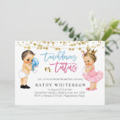 Invitation Les Touchdowns ou le genre Tutus révèlent l'invita (Debout devant)