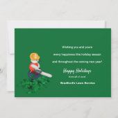 Invitation Les travailleurs de la construction de neige de No (Dos)