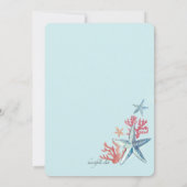 Invitation Les trésors de l'invitation maritime (Dos)