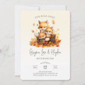 Invitation Les triplés Wild Ones fêtent leur 1er anniversaire (Devant)