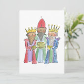 Invitation Les Trois Rois Mages (Debout devant)