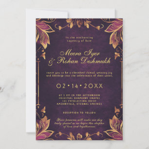 Invitation Les Voeux Radiants : La Fleur Royale