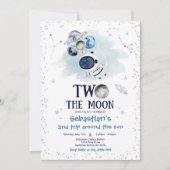 Invitation L'espace extra-atmosphérique 2ème anniversaire de (Devant)