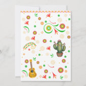 Invitation Let’s Fiesta Bridal Shower Colorful Mexican (Dos)