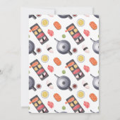 Invitation Let the Good Times Roll Sushi Party Anniversaire (Dos)