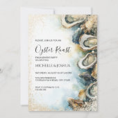 Invitation l'été moderne huster rôti pastel côtier (Devant)