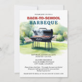 Invitation L'été Retour à l'école BBQ Party (Devant)