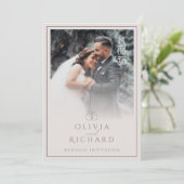 Invitation L'éternité commence ici (Debout devant)