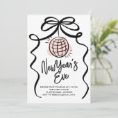 Invitation Let's Celebrate New Year's Eve (Debout devant)