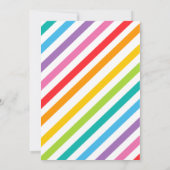 Invitation Let's party colorful birthday party (Dos)