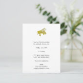 Invitation Letterpress Bee (Debout devant)