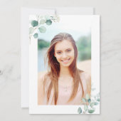 Invitation LETTRE BOtanique D'OR BALANCE (Dos)