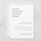 Invitation LETTRE D'ACCUEIL ET Itinéraire DU CYCLE (Devant)