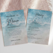 Invitation Lettre d'accueil Mariage de Beach Mexico