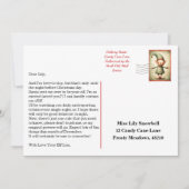 Invitation Lettre d'arrivée de l'elfe | Message de bienvenue (Devant)