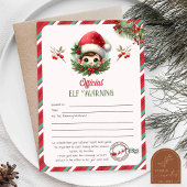 Invitation Lettre d'avertissement Elf