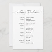 Invitation Lettre de bienvenue du Mariage Skyline de Boston & (Dos)