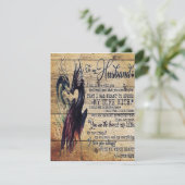 Invitation Lettre de citation d'amour à mon mari (Debout devant)