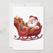 Invitation Lettre du Père Noël (Dos)