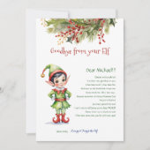 Invitation LETTRE ENFANT DE Noël DE VOTRE ENFANT (Devant)