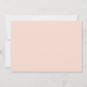 Invitation LETTRE FAUX GOLFE L BLANC MONOGRAPHIQUE Floral (Dos)