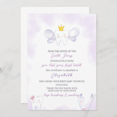 INVITATION LETTRE FLEUVE DOUCE (Devant / Derrière)