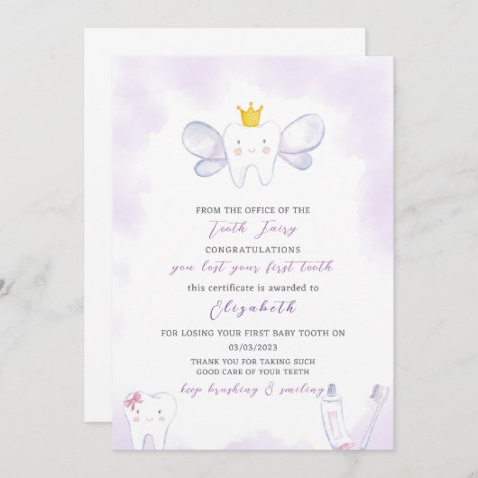 INVITATION LETTRE FLEUVE DOUCE (Devant / Derrière)