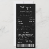 Invitation LETTRE FLOYALE POUR ENFANTS 1re dents perdues (Devant)